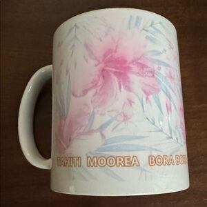 TAHITI MOOREA HUAHINE BORA BORA RAIATEA RANGIROA MUG FRENCH POLYNESIA ISLANDS
